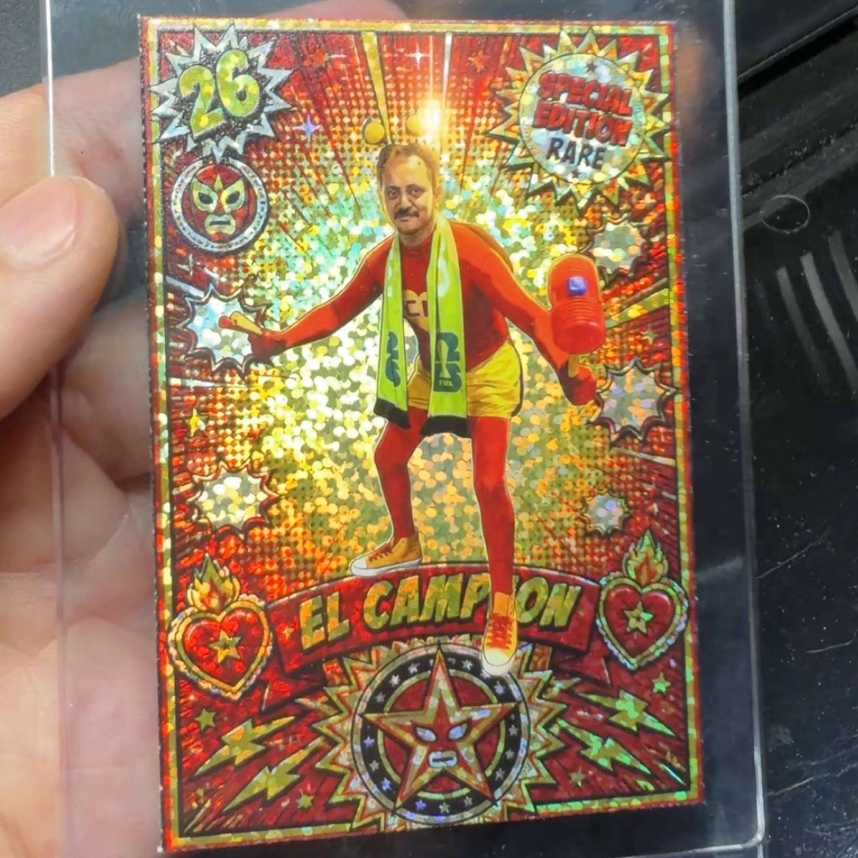 Custom trading card