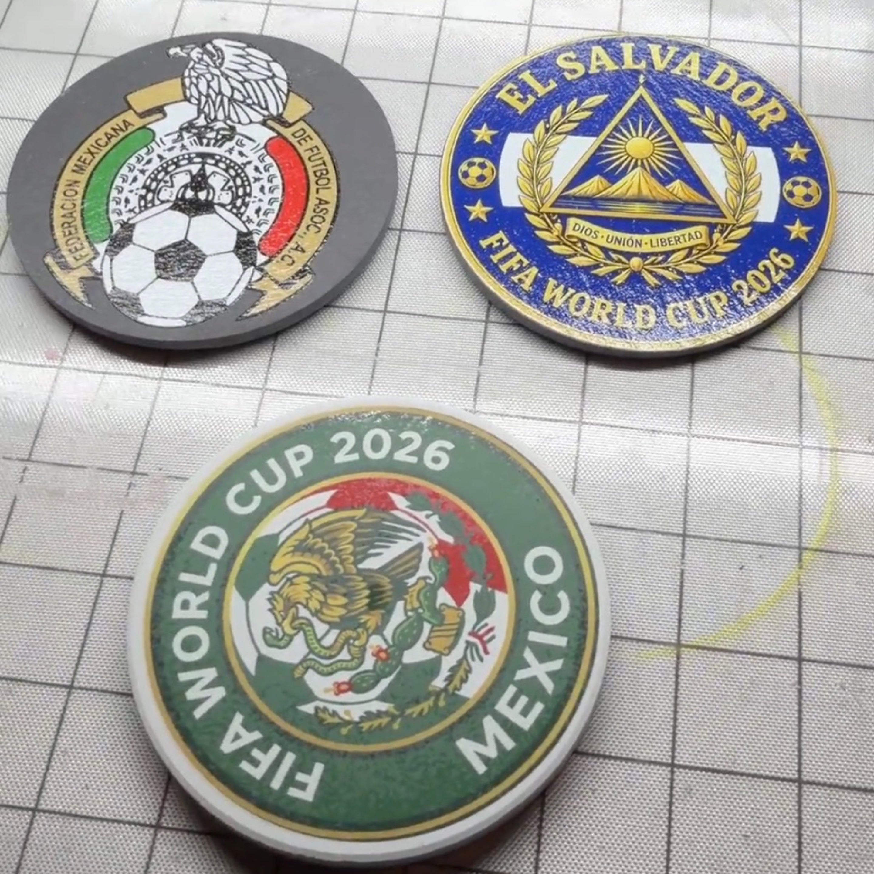 Stone round custom coaster